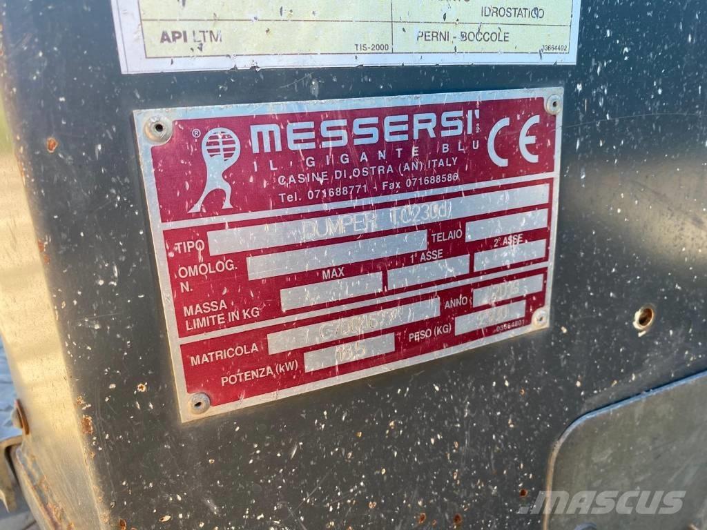 Messersi tc230d Wozidła gąsienicowe