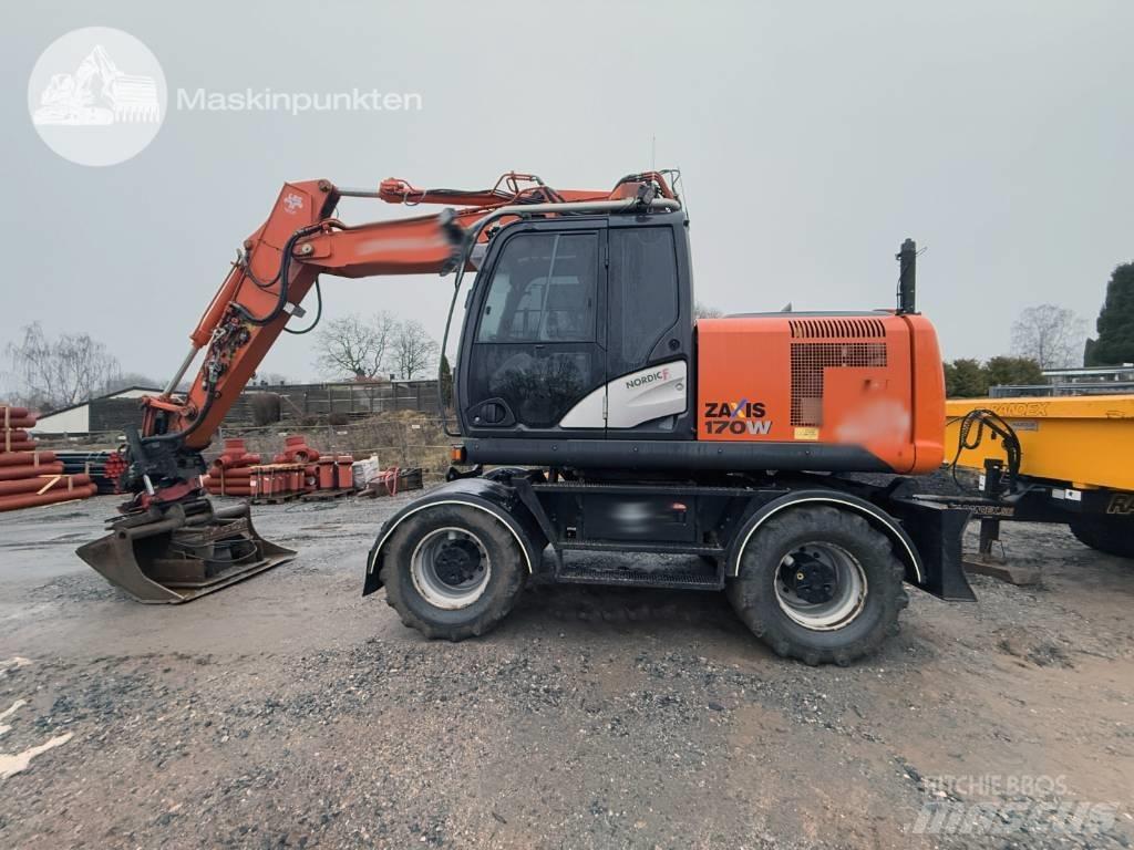 Hitachi ZX 170 W-5 B Koparki kołowe