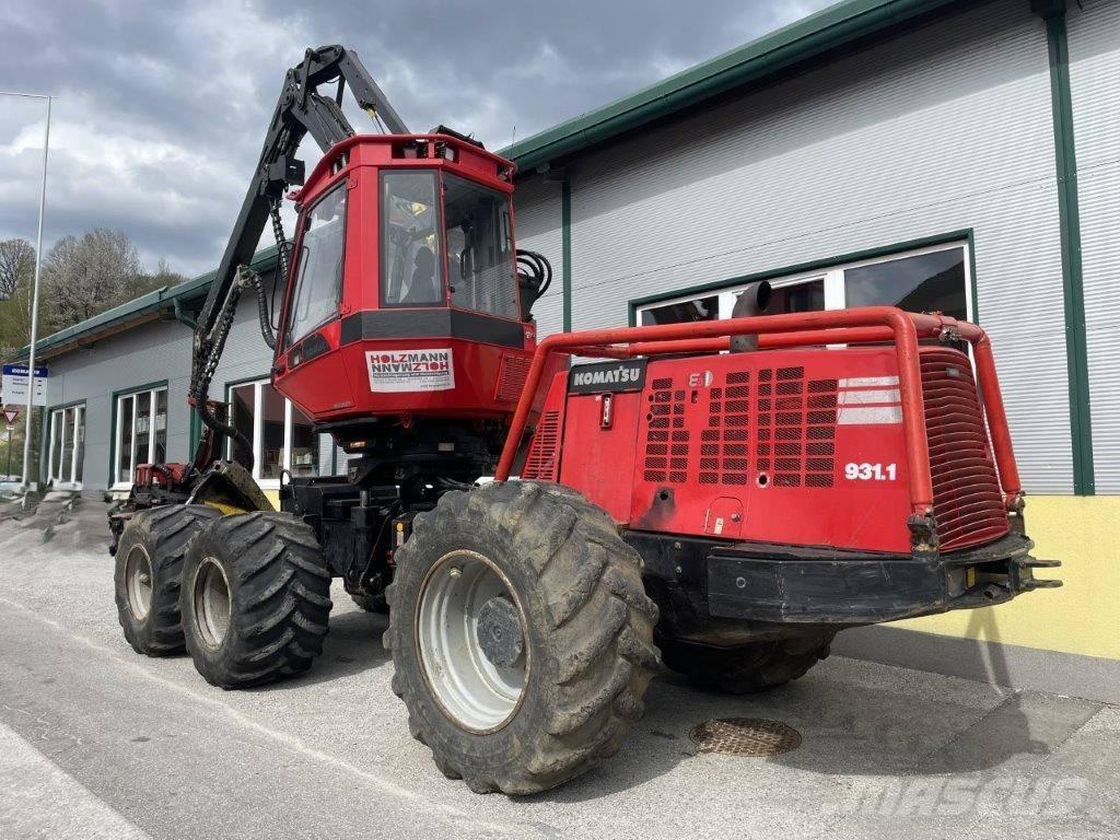 Komatsu 931.1 Harwestery