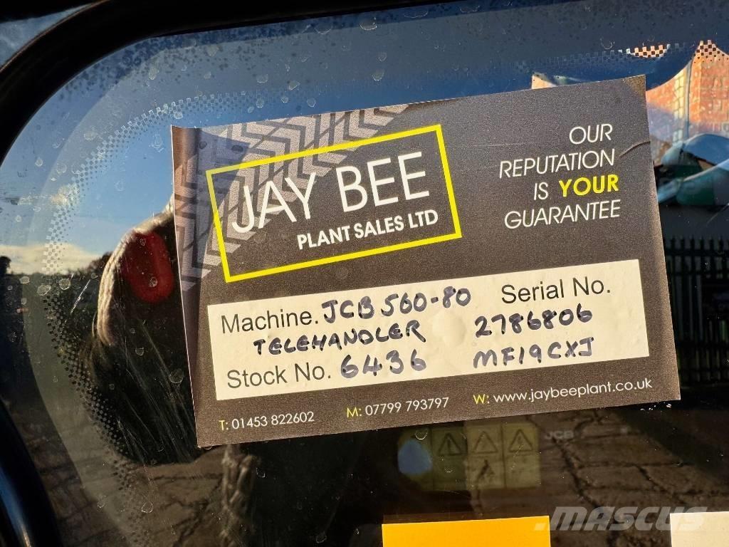 JCB 560-80 Ładowarki teleskopowe