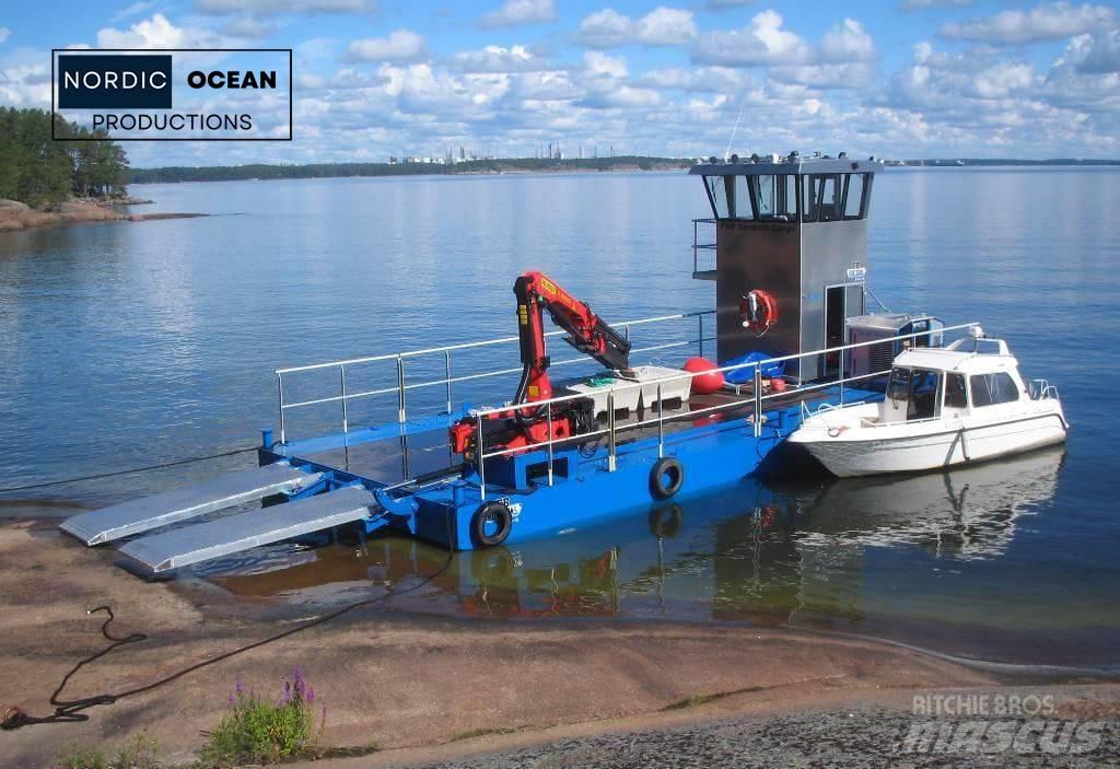  Nop  transport ship Łodzie, pontony i barki budowlane
