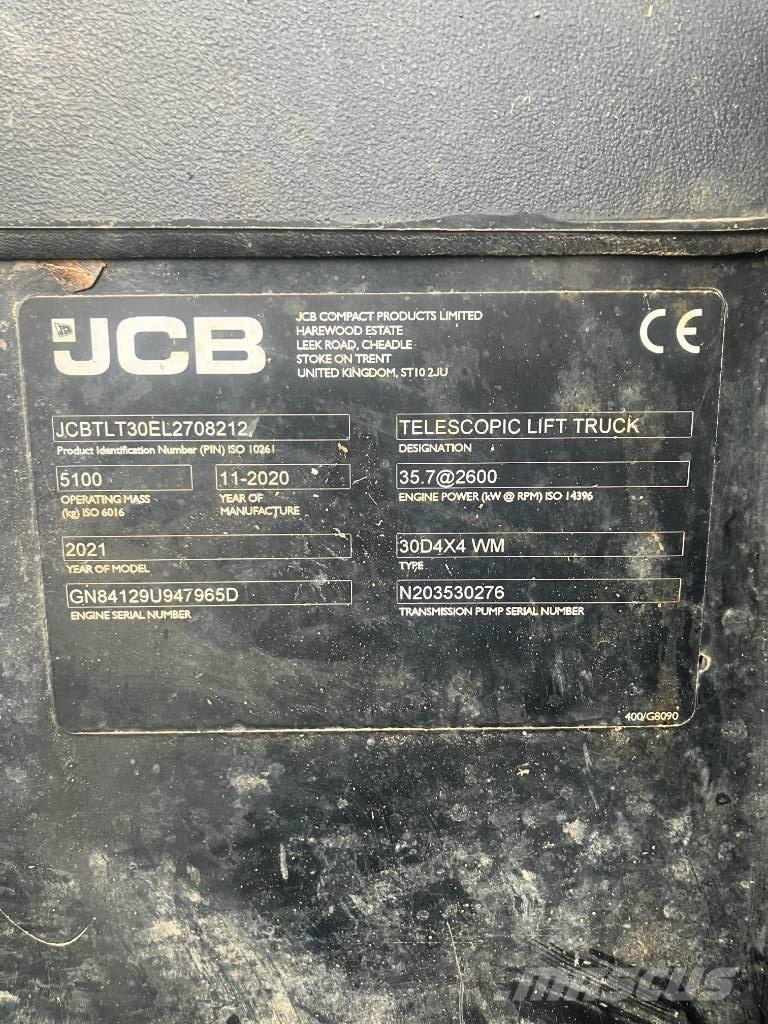 JCB TLT 30 D Wózki Diesla