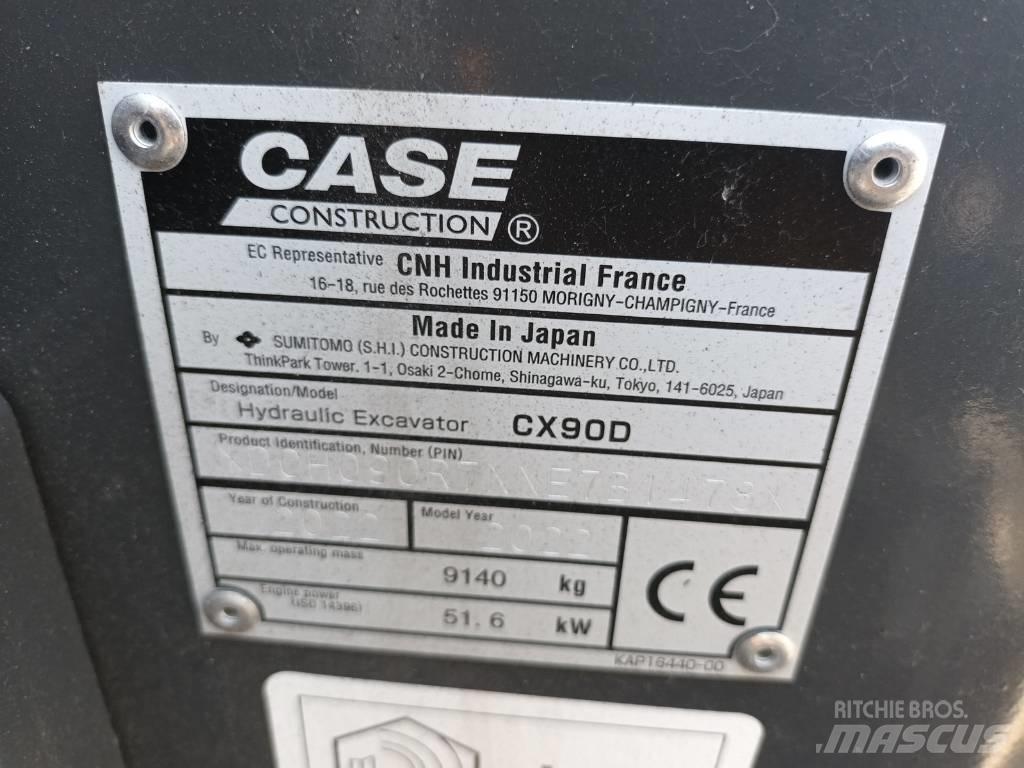 CASE CX 90 D Midikoparki  7t - 12t