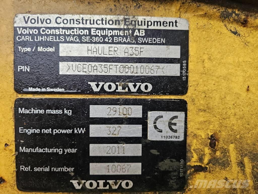 Volvo A 35 F Wozidła przegubowe