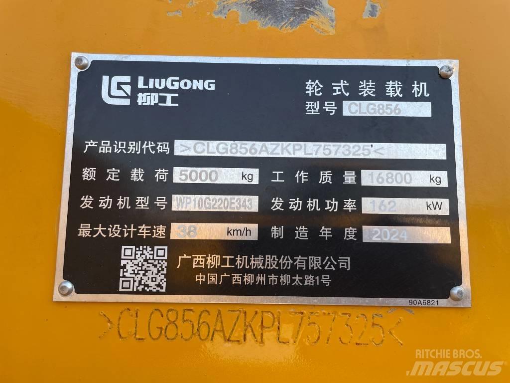 LiuGong 856 H Ładowarki kołowe