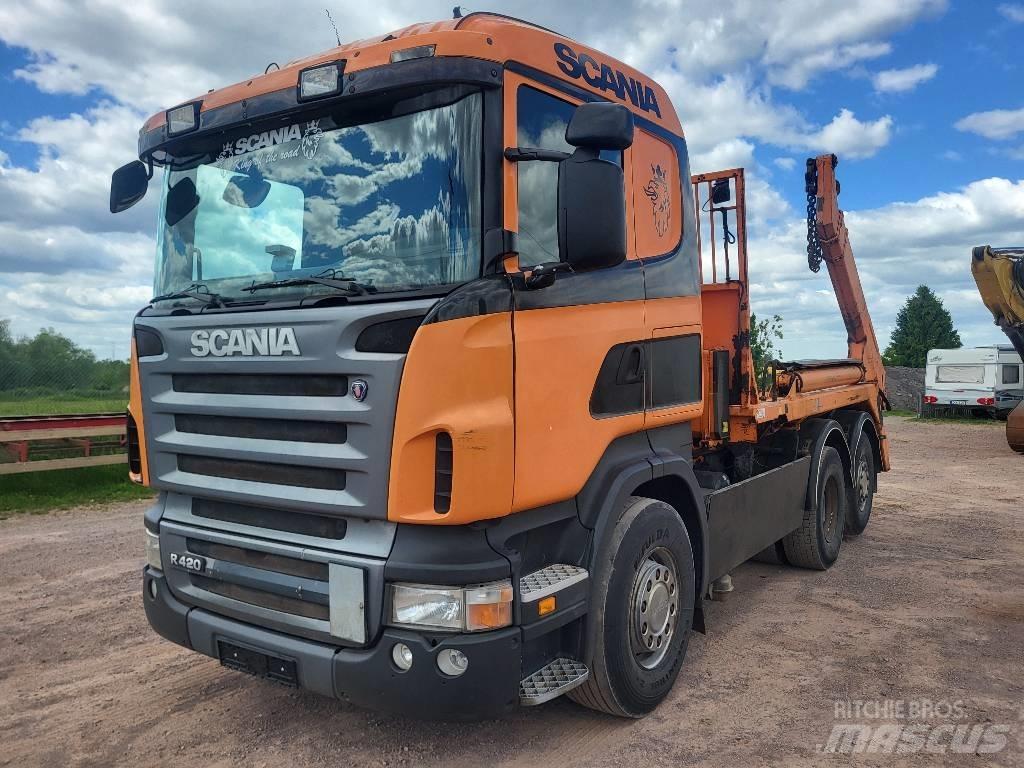 Scania R420LB 6x2 Kontenery magazynowe