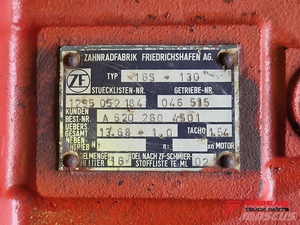 ZF ΣΑΣΜΑΝ 16S 130 Przekładnie i skrzynie biegów