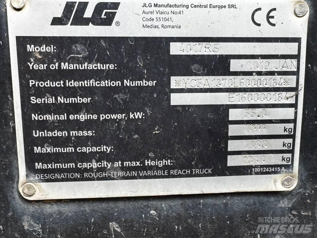 JLG 4017RS Ładowarki teleskopowe