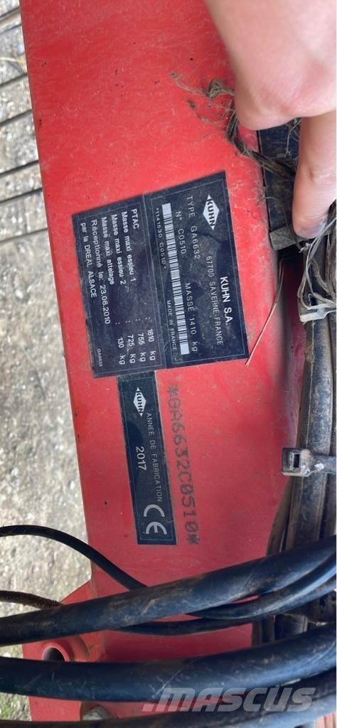 Kuhn GA 6632 Ciągnikowe żniwiarki pokosowe