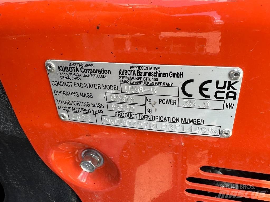 Kubota U 56-5 Minikoparki