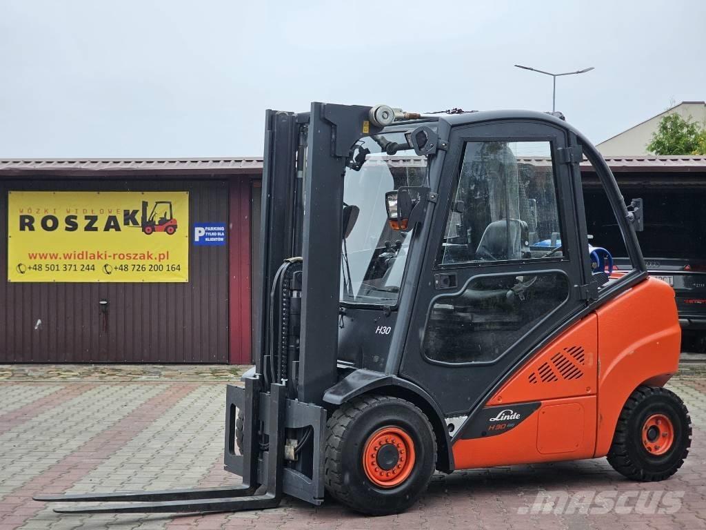Linde H30T-02 Wózki LPG
