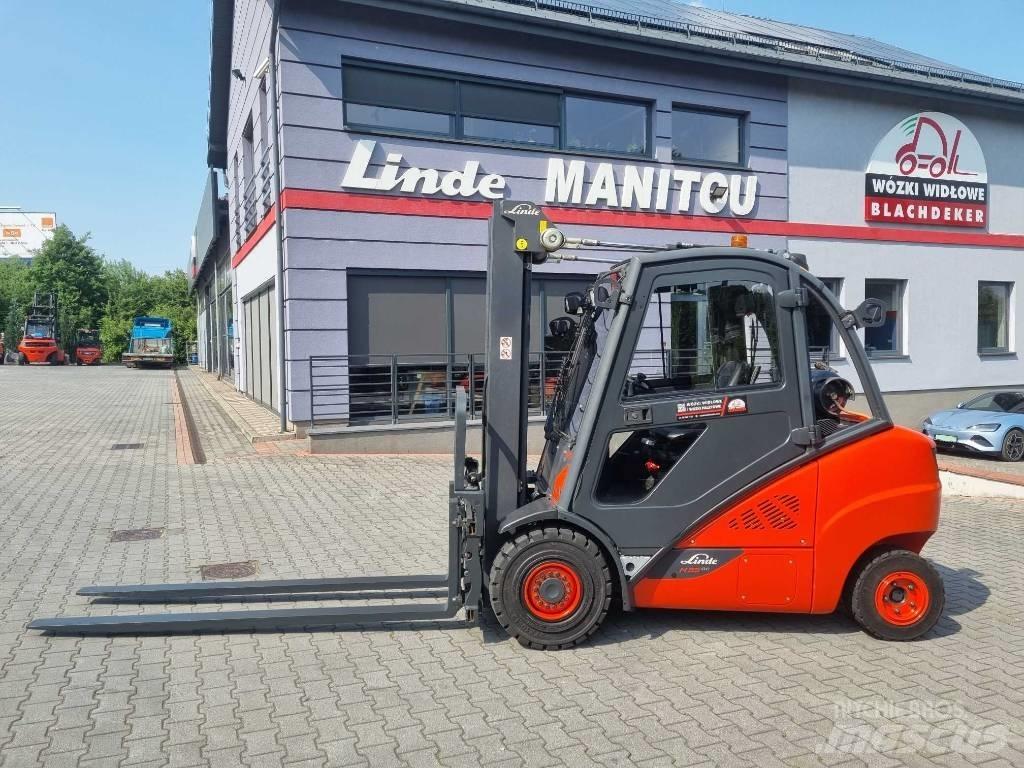 Linde H35T-02 Wózki LPG