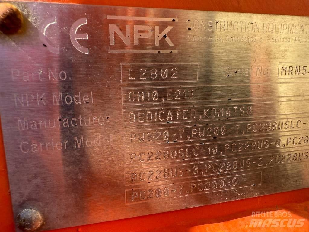NPK GH 10 Młoty hydrauliczne