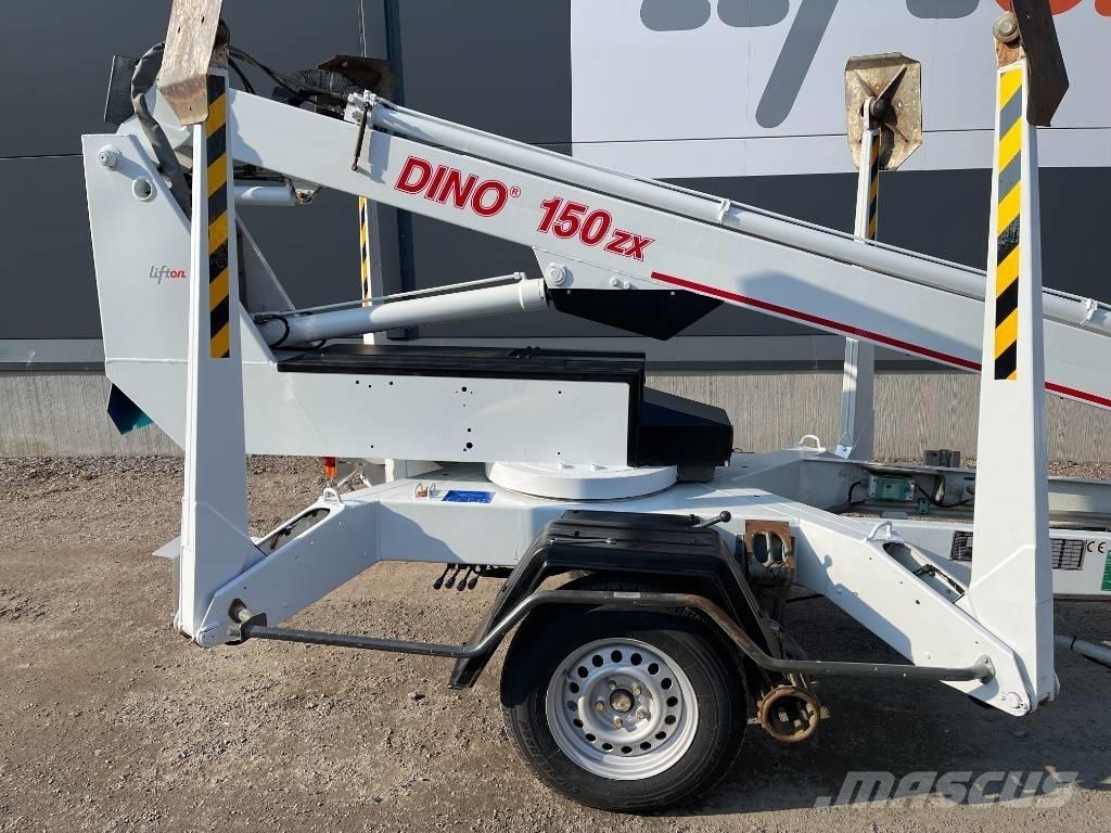 Dino 150 ZX Podnośniki na przyczepach