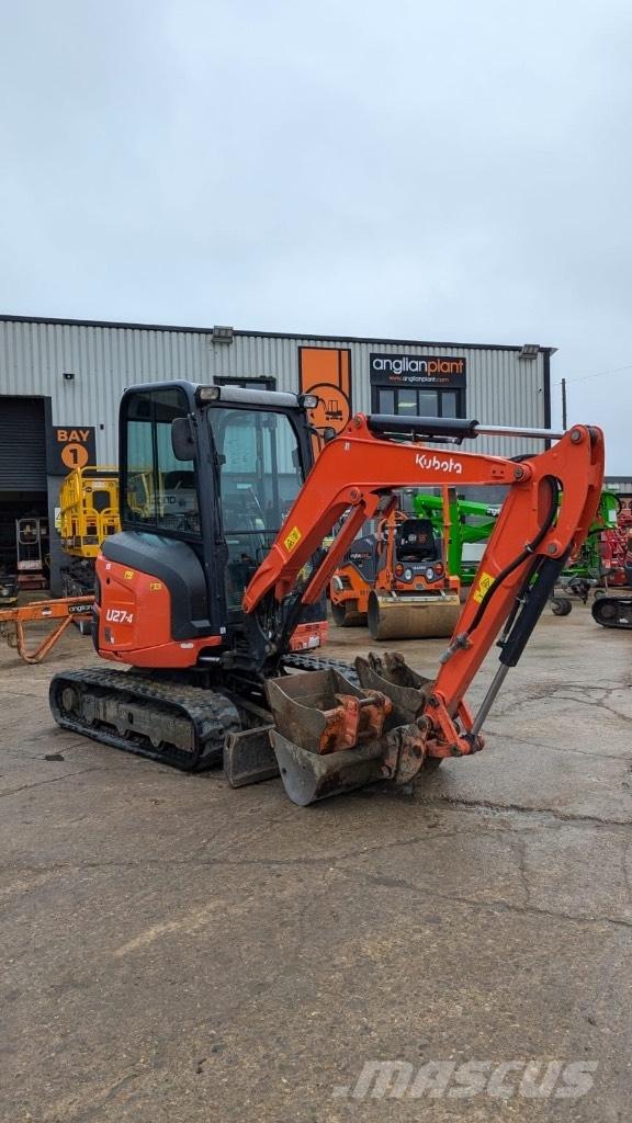 Kubota U 27-4 Minikoparki