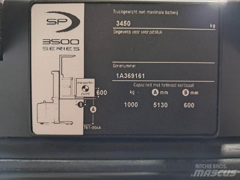 Crown SP3512 Wózki kompletacyjne nisko unoszące