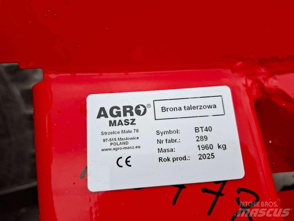 Agro-Masz BT40 Brony talerzowe