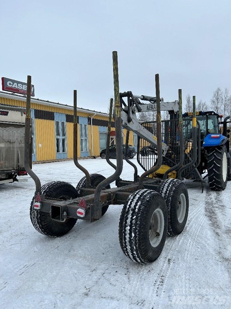 Kesla 10T + 204T Przyczepy leśne
