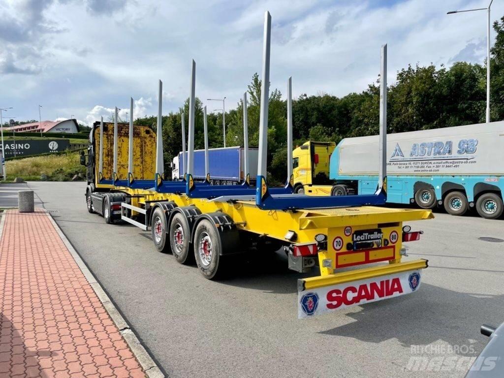 Lecitrailer 3E 20 Naczepy do transportu drewna