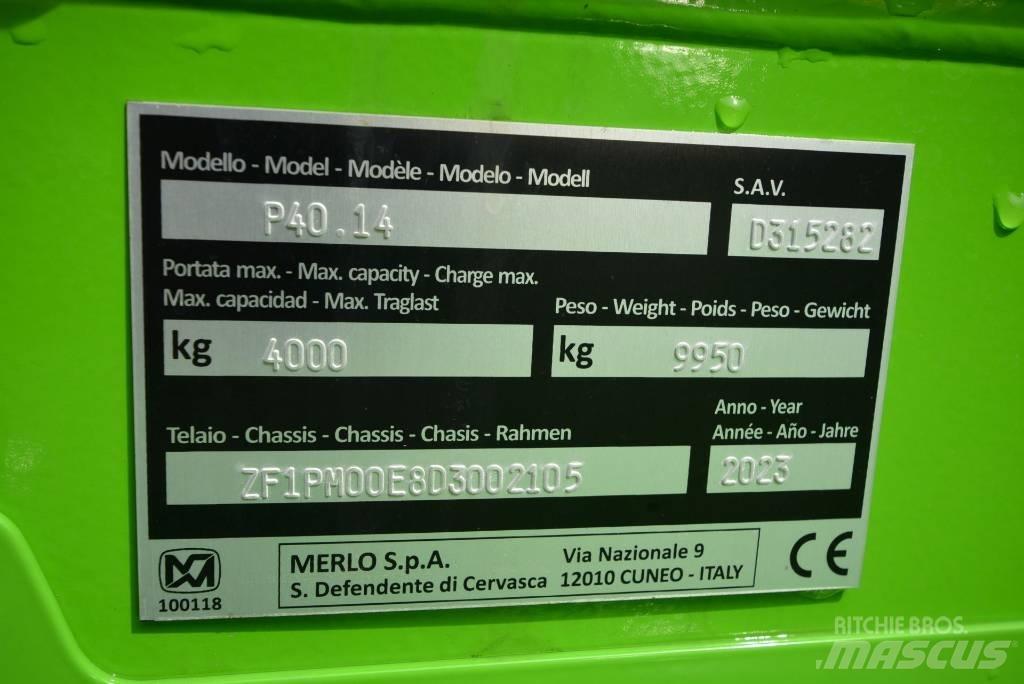 Merlo 40.14 Ładowarki teleskopowe