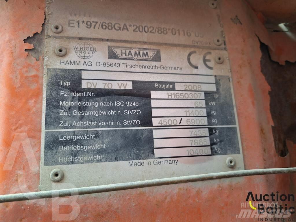 Hamm DV 70 VV Walce inne