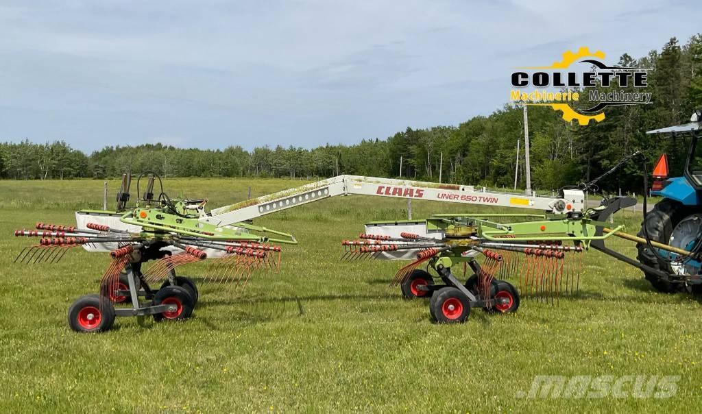 CLAAS Liner 650 Twin Ciągnikowe żniwiarki pokosowe
