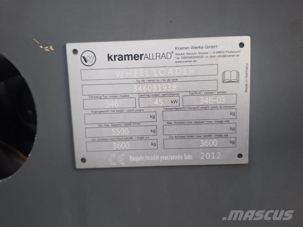 Kramer 750 Ładowarki kołowe