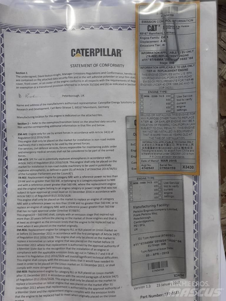 CAT Motor 3056 Silniki