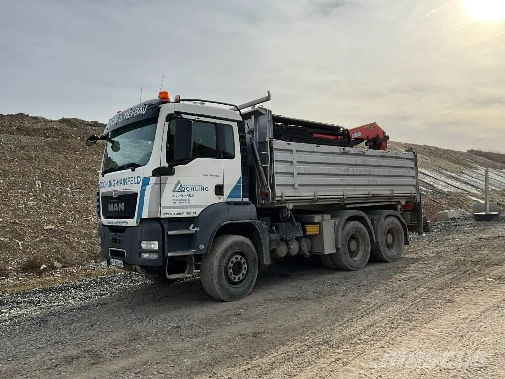 MAN TGS 33.480 BB Wywrotki
