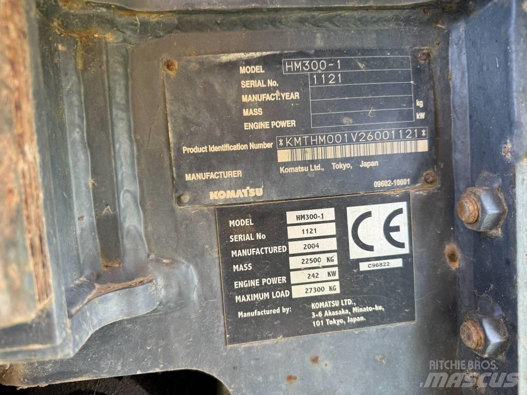 Komatsu HM300-1 Wozidła przegubowe