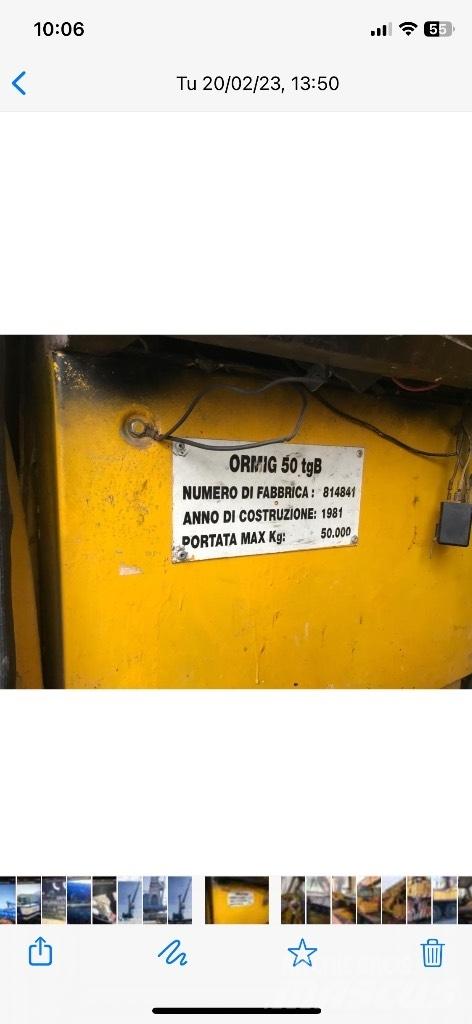 Ormig 50 ton Inne maszyny do podnoszenia