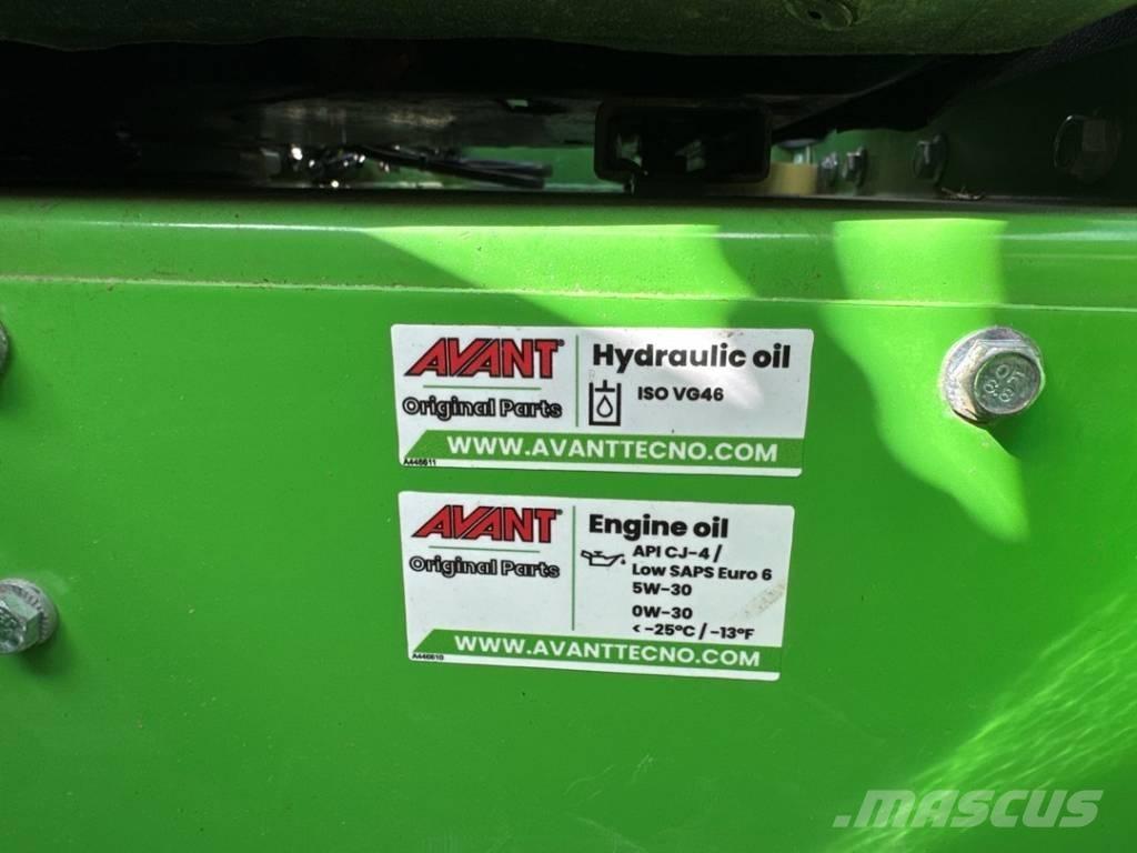 Avant 860 i TDL Ładowarki rolnicze