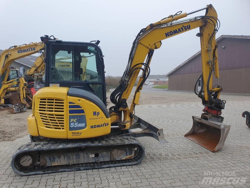 Komatsu PC55MR5 Minikoparki