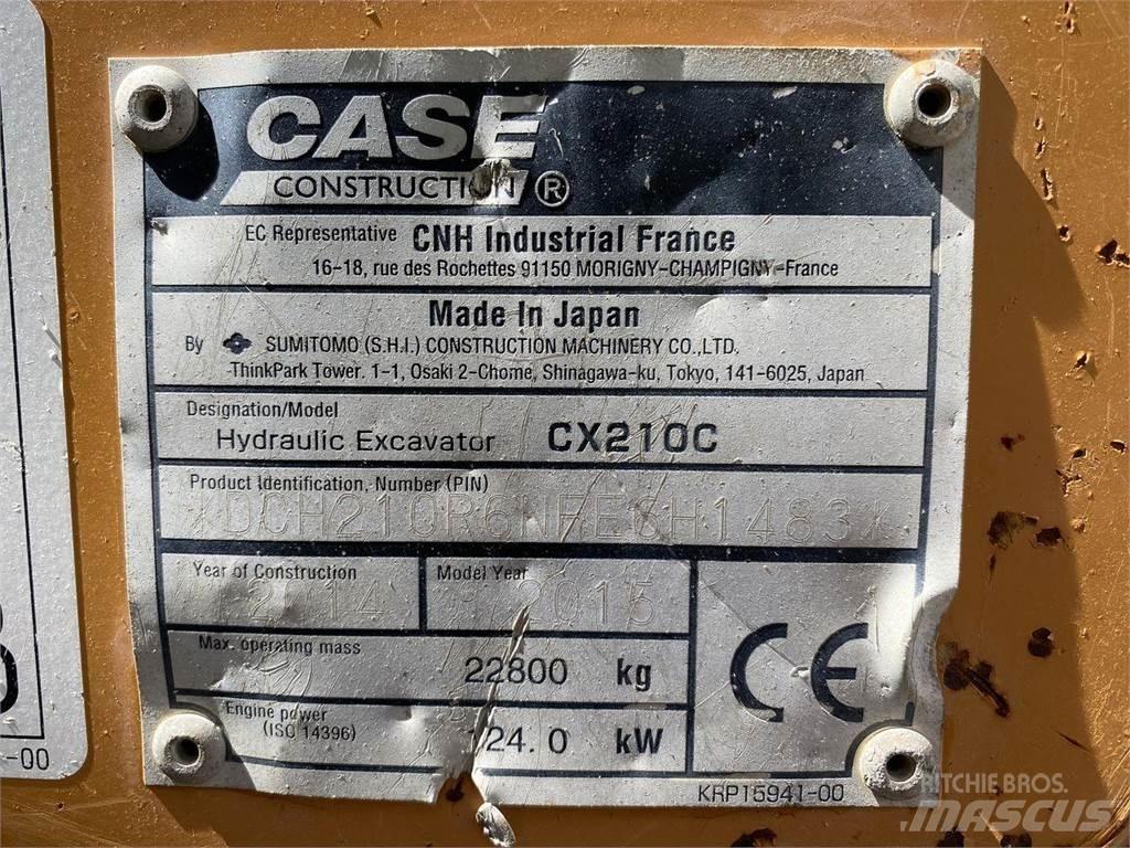 CASE CX210 Koparki gąsienicowe