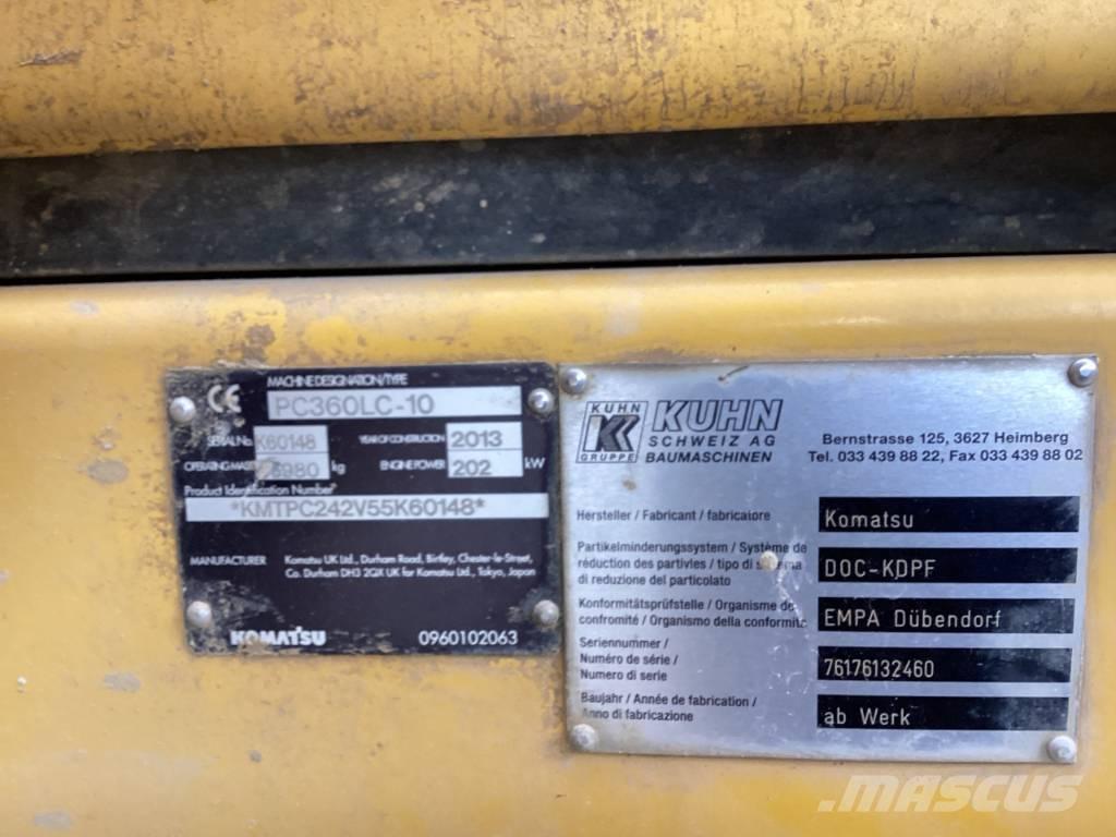 Komatsu PC 360 LC-10 Koparki gąsienicowe