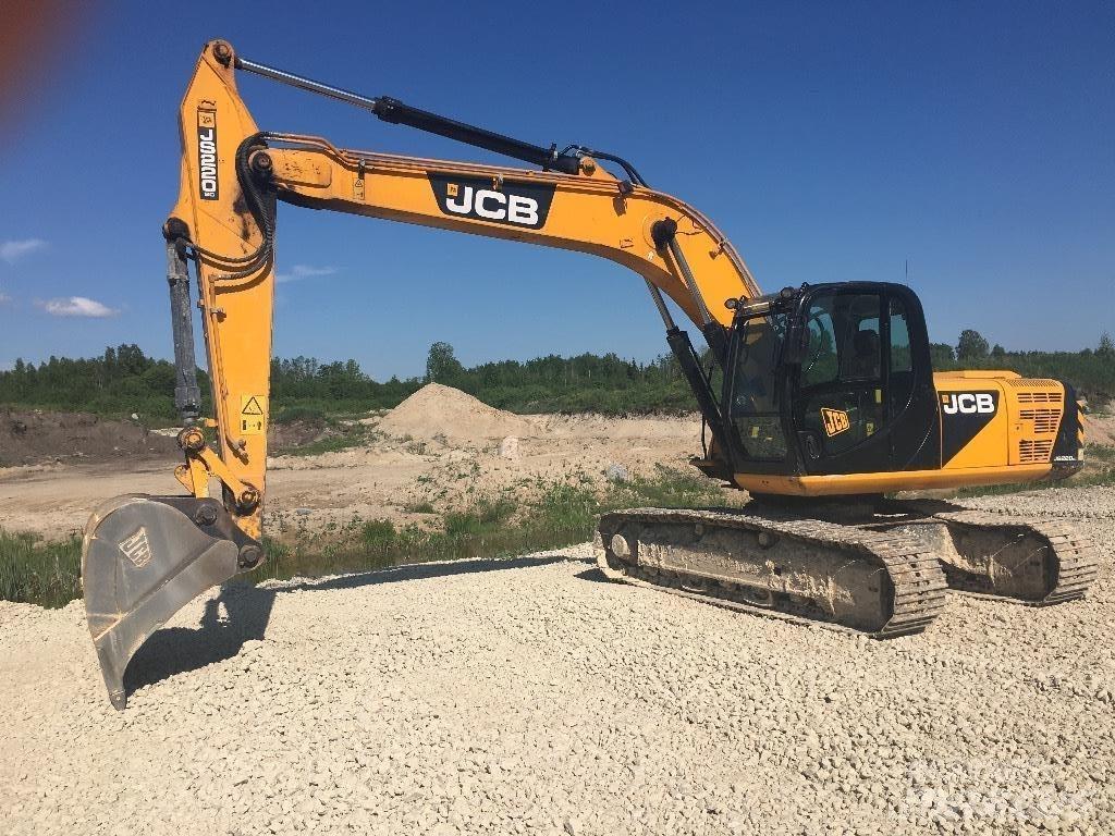 JCB JS 220 Koparki gąsienicowe