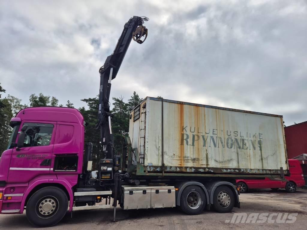 Scania R 410 Żurawie samochodowe