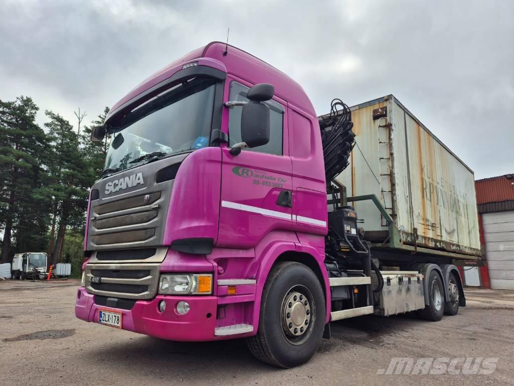 Scania R 410 Żurawie samochodowe