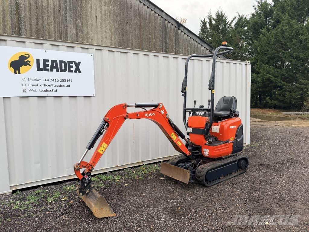 Kubota K 008-3 Minikoparki