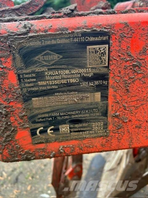 Kuhn MULTIMASTER 183 Pługi obrotowe