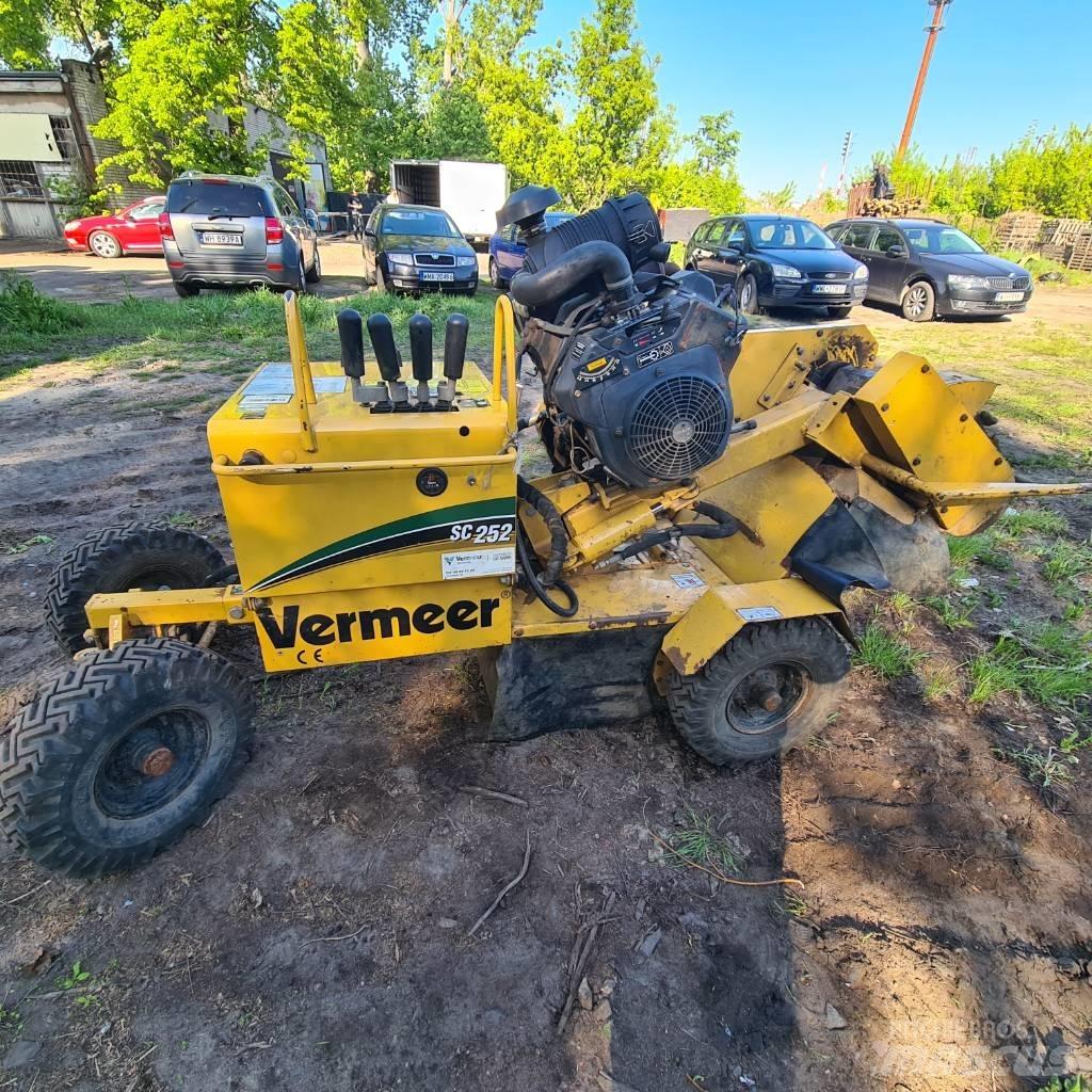 Vermeer SC252 Frezarki do pni