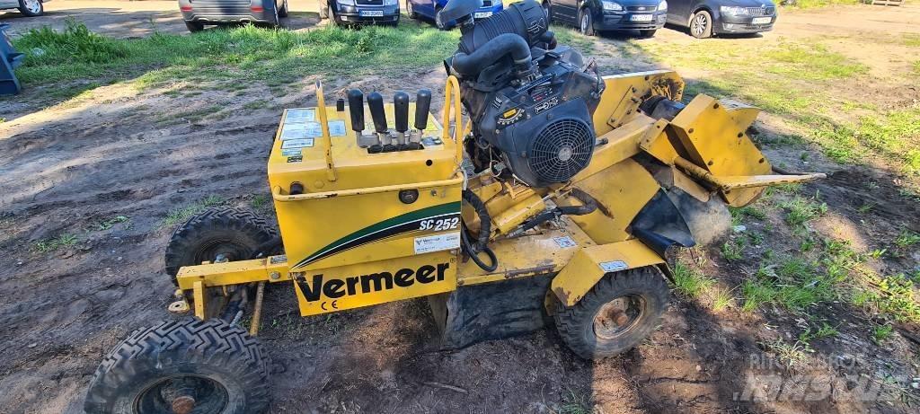 Vermeer SC252 Frezarki do pni