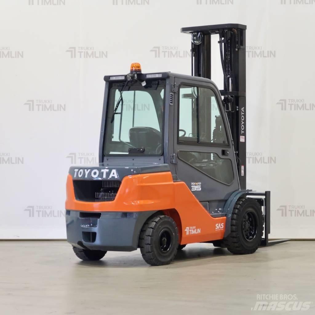 Toyota 52-8FDJF35 Wózki Diesla