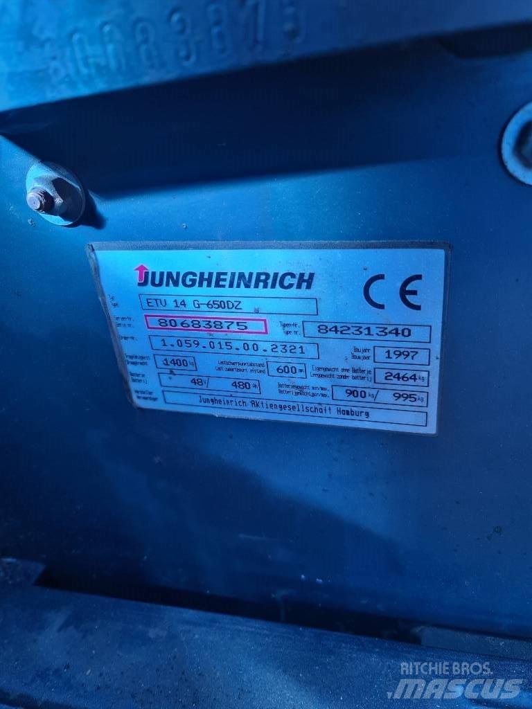 Jungheinrich ETV 14 Wózki widłowe wysokiego składowania