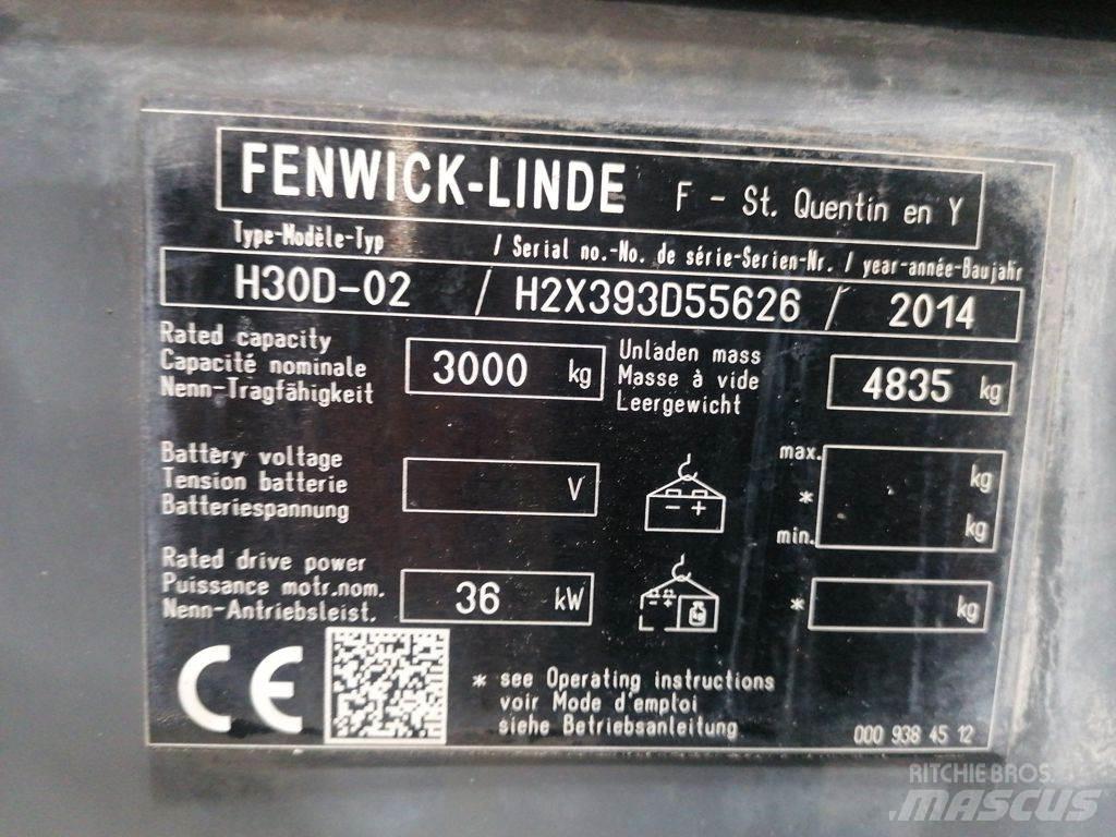Linde H30D-02 Wózki Diesla