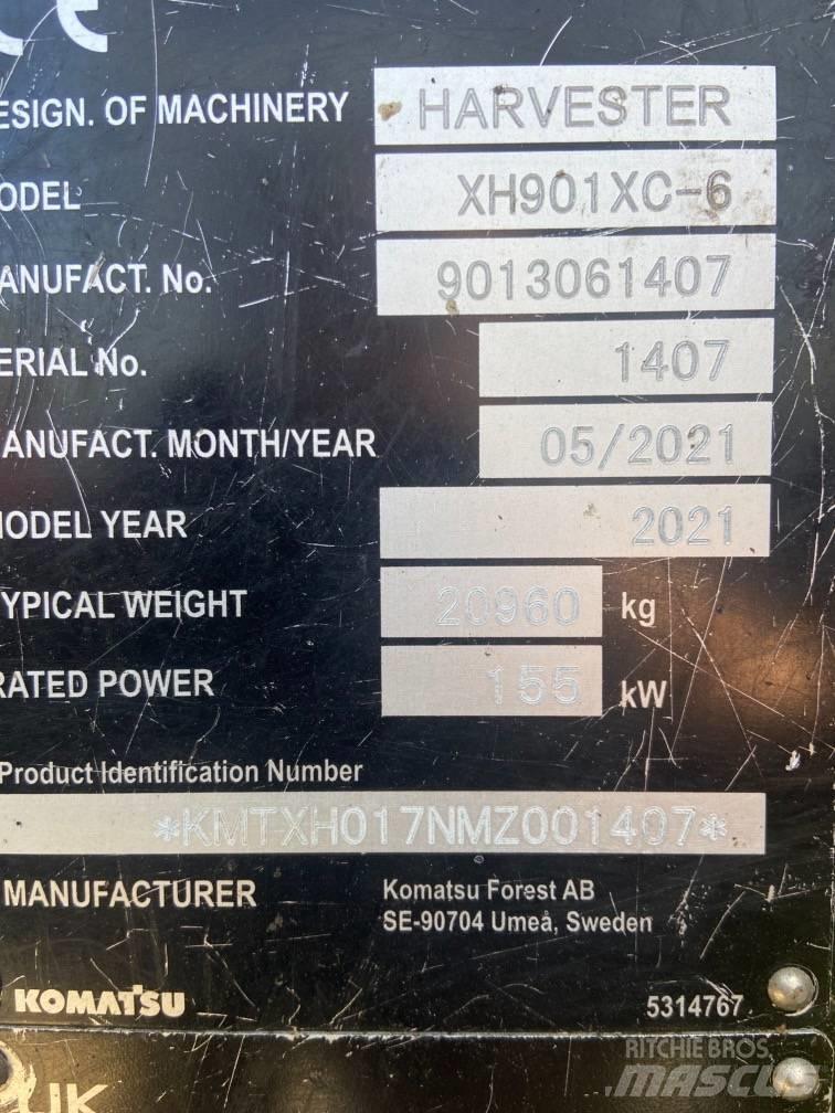 Komatsu 901XC Harwestery