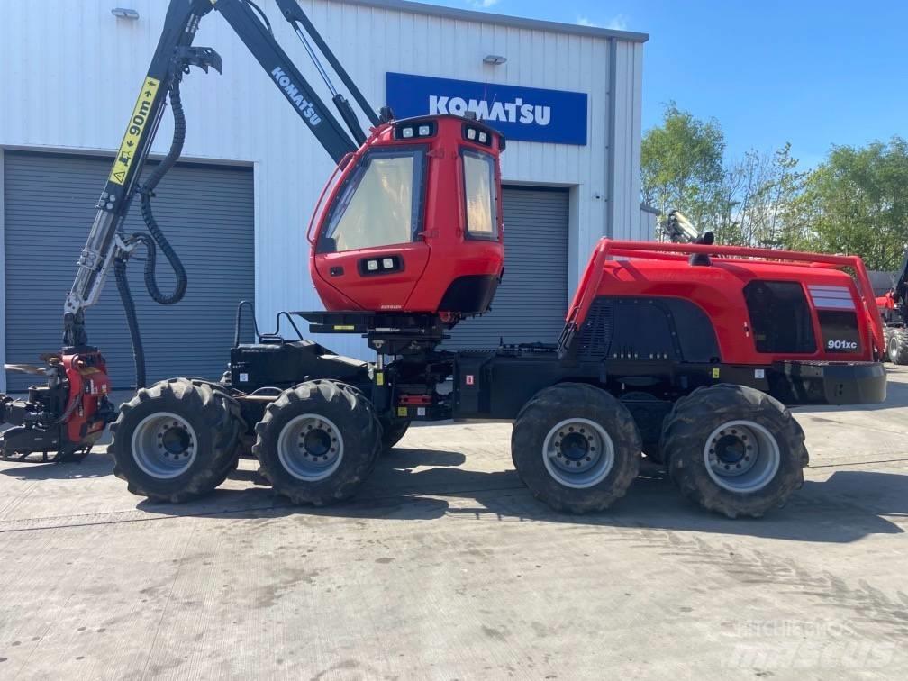 Komatsu 901XC Harwestery