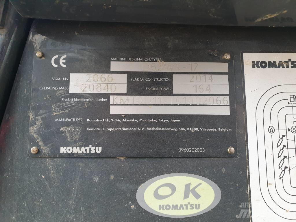 Komatsu D 65 WX-17 Spycharki gąsienicowe
