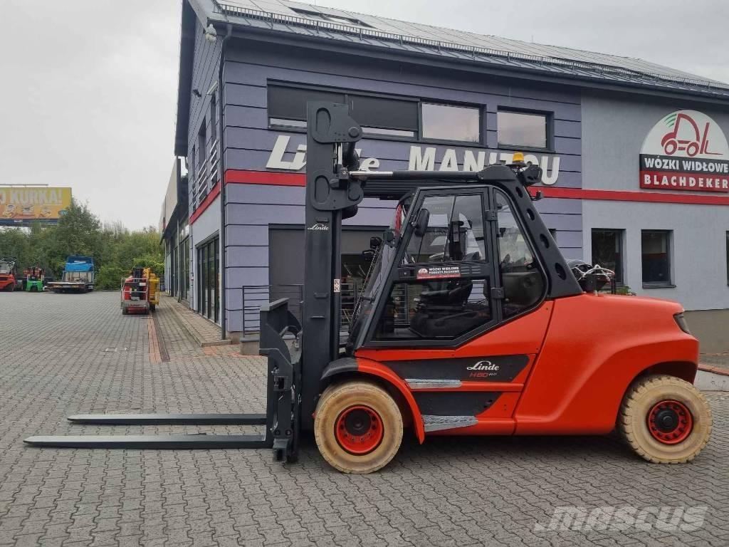 Linde H80T-03/1100 Wózki LPG