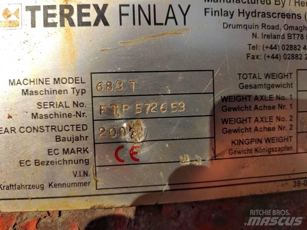 Finlay Terex 683 Przesiewacze mobilne